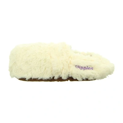 Abbildung von Warmies® Wärmekissen Slippies™ Deluxe creme Plush, Gr. 36 40, mit Lavendelduft