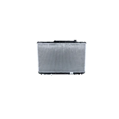 Abbildung von NRF 506721 Kühler, Motorkühlung Aluminium 718 425 16 mit Anbauteilen Kühlrippen gelötet TOYOTA: Camry III Limousine, Kombi