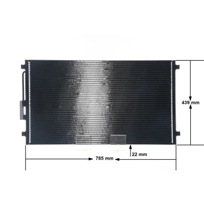 Abbildung von MAHLE ORIGINAL AC 331 000S Klimakondensator ohne Trockner 740 CHRYSLER: Voyager 4, Grand IV