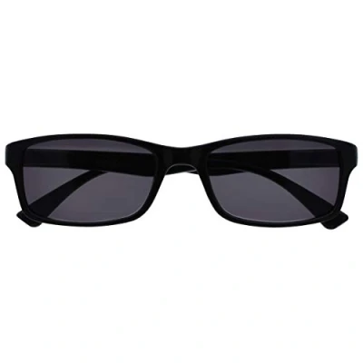Abbildung von Die Lesebrille Unternehmen Schwarz Sonnen Leser UV400 Designer Stil Herren Damen Lesehilfe S92 1 +3,00