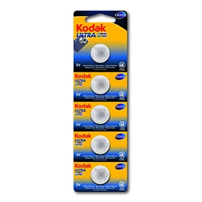 Abbildung von KODAK Blister Cinco pilas boton/Litio Ultra 2032 perforado/ 5 unidades