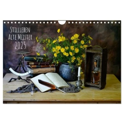 Abbildung von Stillleben Alte Meister (Wandkalender 2025 DIN A4 quer), CALVENDO Monatskalender