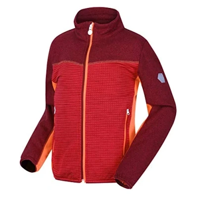 Abbildung von Regatta Unisex Kinder Oberon III Veste Softshell Junior en Maille Stretch extensible Avec poches zippées Soft Shell, Darth Kirsche/Dark Kirsche, FR : 4XL (Taille Fabricant 14 yr)