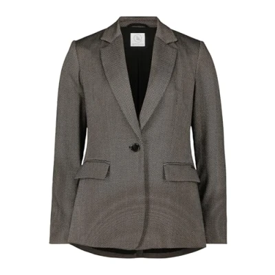 Abbildung von Betty &amp; Co Blazer, Damen, Größe: 44, Black taupe
