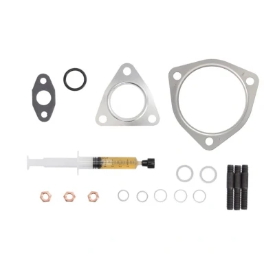 Abbildung von AJUSA JTC11710 Montagesatz, Lader with studs, syringe oil mit Dichtungen Montageanleitung AUDI: Q7, VOLKSWAGEN: Touareg II