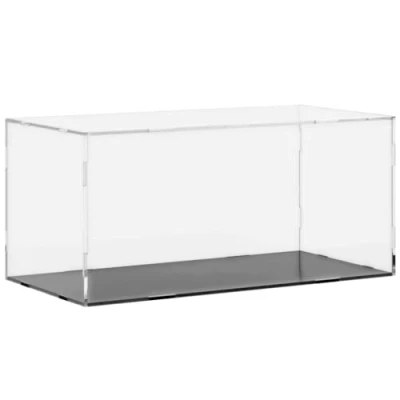 Abbildung von vidaXL Standfuß Vitrine Transparent 24x12x11 cm Acryl