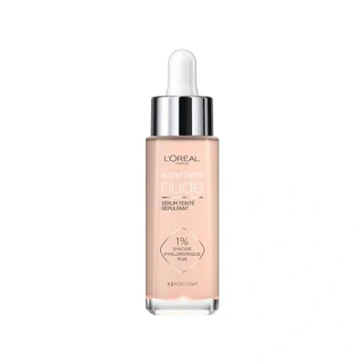 Abbildung von L&#039;Oréal Paris Accord Parfait Farbserum für aufgefüllte und hydratisierte Haut, natürliches Finish, leichte Textur, Farbton 1 2 Rosy Light, 30 ml