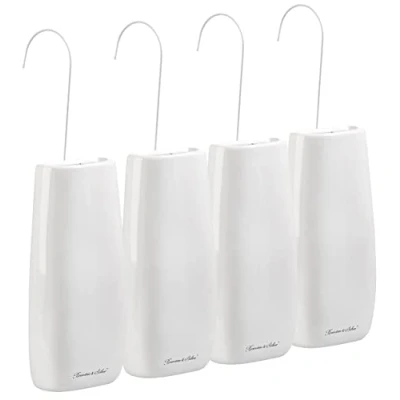 Abbildung von Rosenstein &amp; Söhne Heizungs Verdunster: 4er Set Keramik Wasserverdunster für Heizkörper, je 480 ml, abgerundet (Wasserbehälter Heizung, Lufterfrischer)