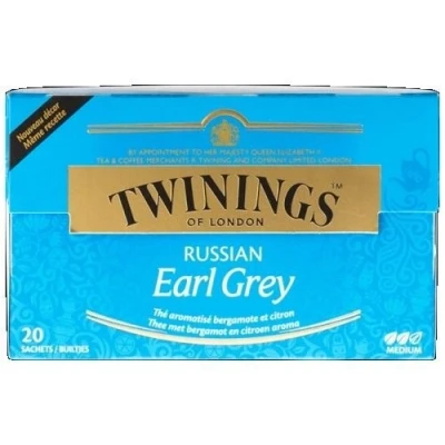 Abbildung von 3 x Twinings Russian Earl Grey Black Tea (3 20 Stück)