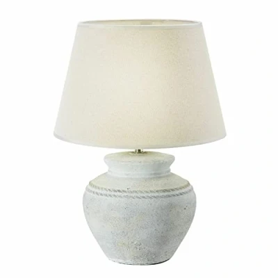 Abbildung von Mirabeau Tischleuchte Tischlampe Cleveland antikweiß