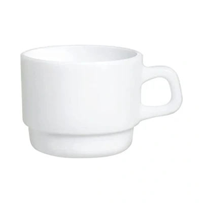 Abbildung von Arcoroc &quot;Hotelerie Blanc Uni&quot; Kaffeetassen Füllmenge: 0,25 Liter stapelbar 6 Stück