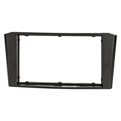 Abbildung von tomzz Audio 2455 067 Doppel DIN Radioblende kompatibel mit Toyota Avensis (T25) ab 2003 2008 schwarz