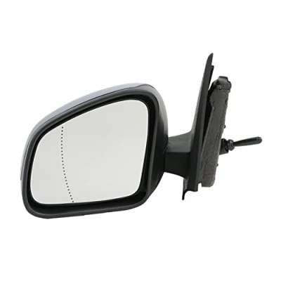 Abbildung von Außenspiegel Johns 48 05 37 14 links Einstellung: Seilzug, asphärisch grundiert RENAULT: Twingo 3 Schrägheck, SMART: Forfour II Schrägheck