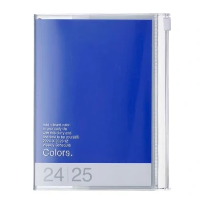 Abbildung von MARK&#039;S 2024/2025 Taschenkalender A6 vertikal, COLORS // Blue: Von September 2024 bis Dezember 2025