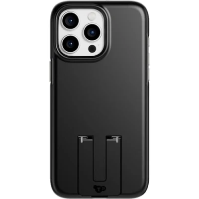 Abbildung von tech21 Evo Crystal Kick Hülle für iPhone 15 Pro Max Kompatibel mit MagSafe Impact Protection Case Obsidian Black