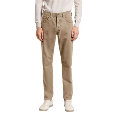 Abbildung von BALDESSARINI Herren 5 Pocket Hose Jack Regular Fit Baumwoll Stretch Flachgewebe, Dunkelbeige