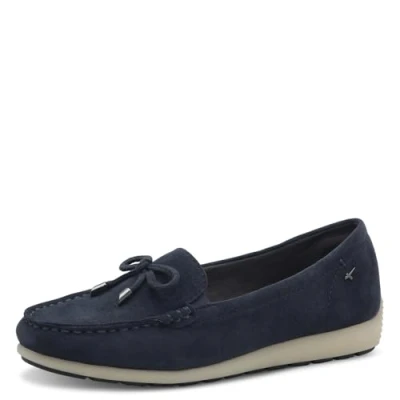 Abbildung von Tamaris Mokassin, Damen, Größe: 40, Navy suede Schuhe