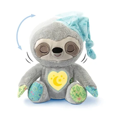 Abbildung von Vtech® Kuscheltier Vtech Baby, Schnarchi, das Schlummer Faultier, mit Licht und Soundeffekten