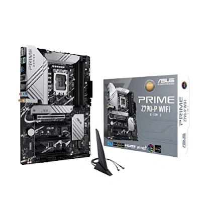 Abbildung von ASUS Prime Z790 P WIFI CSM Mainboard Sockel Intel LGA 1700 (ATX, PCIe 5.0, DDR5, 3x M.2, 6, HDMI, DisplayPort, Corporate Stable Model)