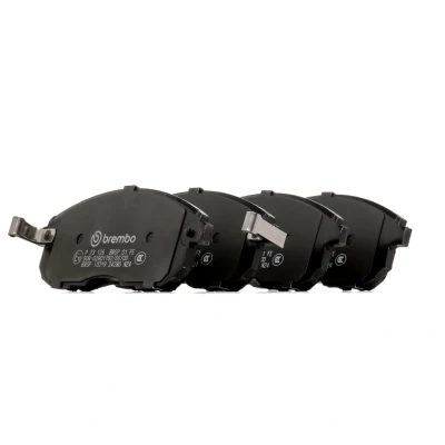 Abbildung von BREMBO P 23 126 Bremsbelagsatz mit akustischer Verschleißwarnung ohne Zubehör SUZUKI: SX4 I Schrägheck, Limousine, FIAT: Sedici, NISSAN: Cube