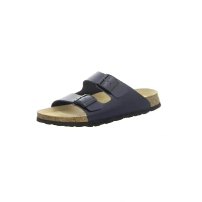 Abbildung von natural Sense Tieffußbett navy Pantolette