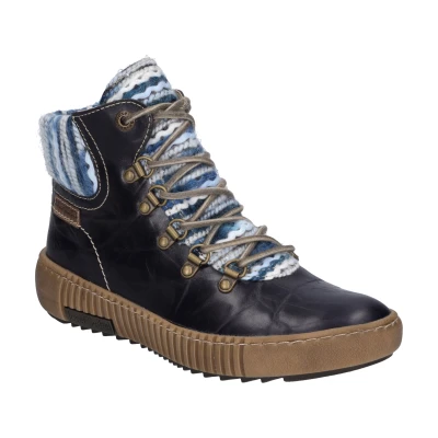 Abbildung von Josef Seibel Maren Plateaustiefelette, Damen, Größe: 41, Ocean kombi Schuhe
