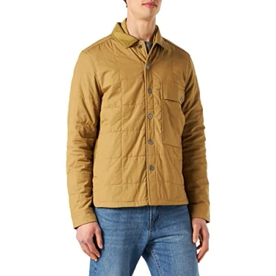 Abbildung von G STAR RAW Herren Postino Quilted Overshirt, Braun (fennel seed D20161 9706 C961), S