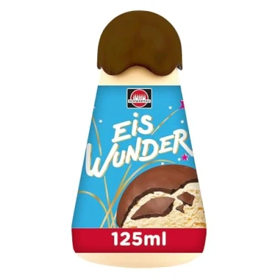 Abbildung von Schwartau Eiswunder Schokolade Eisglasur, knackige Schoko Eiskruste, 125 ml Flasche