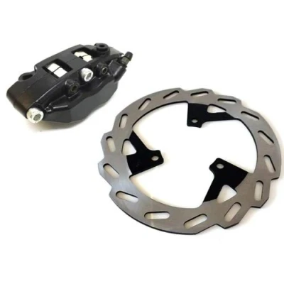 Abbildung von Bremszange Bremssattel Bremsbeläge Bremsscheibe vorne für Peugeot Speedfight 3 4 (2 Takt)