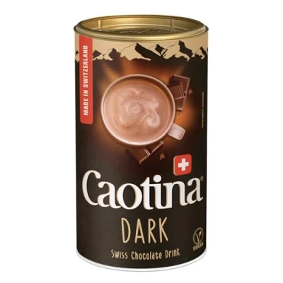 Abbildung von 10er SET Caotina noir Dose 500 g / Schweizer Trinkschokolade Kakao