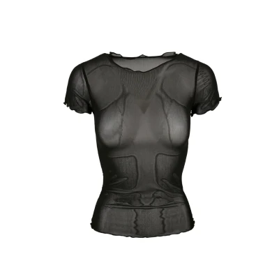 Abbildung von Urban Classics Tshirt print, Damen, Größe: XS, Black