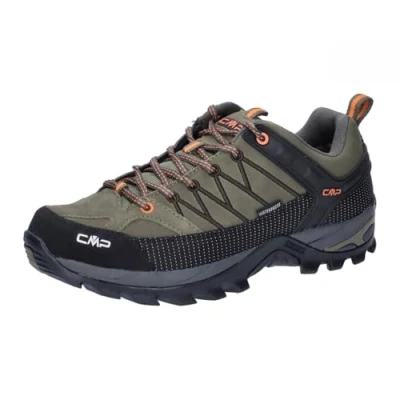 Abbildung von CMP Herren Rigel Low Trekking Shoes Wp Kletterschuhe niedrig, Olive Flame, 40 EU