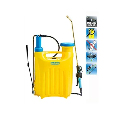Abbildung von GLORIA Hobby 1800, Rucksack Gartenspritzer, 18 l, 23,3 Blau, Gelb, Kunststoff, Kunststoff
