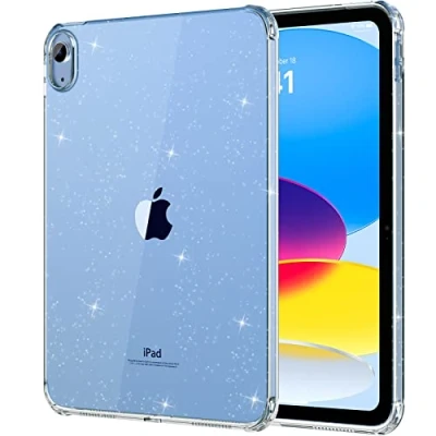Abbildung von MoKo Hülle Kompatibel mit iPad 10. Generation 2022, 10,9 Zoll, Kratzfest Klare Schutzhülle Dünne Cover Stoßfester Schlagfestigkeit Tablet Hülle, Klar