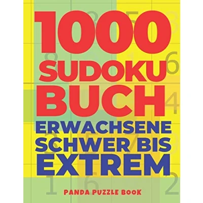 Abbildung von 1000 Sudoku Buch Erwachsene Schwer Bis Extrem: Logikspiele Für