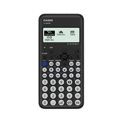 Abbildung von Casio FX 82CW Wissenschaftlicher Taschenrechner mit über 290 Funktionen und natürlichem HD Display 4 Graustufen