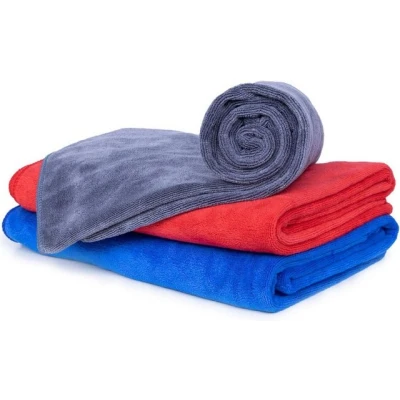 Abbildung von cosey Handtuch 3er Pack, Flauschiges Mikrofaser Set, Set 3 teilig