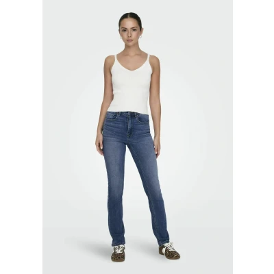 Abbildung von ONLY Jeans Slim Fit, Damen, Größe: 26x30, Dark medium blue denim
