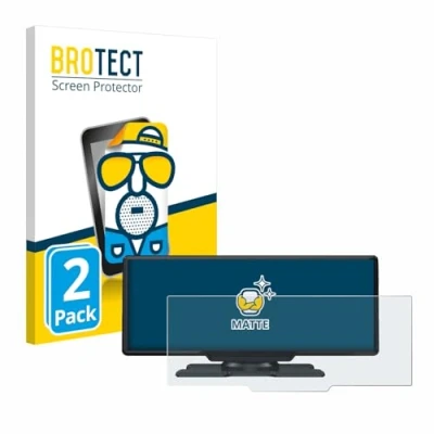 Abbildung von BROTECT Entspiegelungs Schutzfolie für Lamto 9.26&quot; wireless carplay (2 Stück) Matte Displayschutz Folie, Anti Reflex, Fingerprint