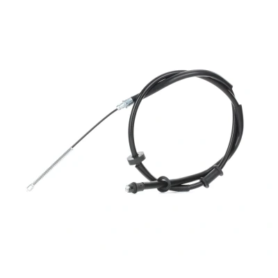 Abbildung von RIDEX 124C0563 Handbremsseil hinten, links 1403/1157 Trommelbremse, Scheiben/Trommel FIAT: Panda II Schrägheck