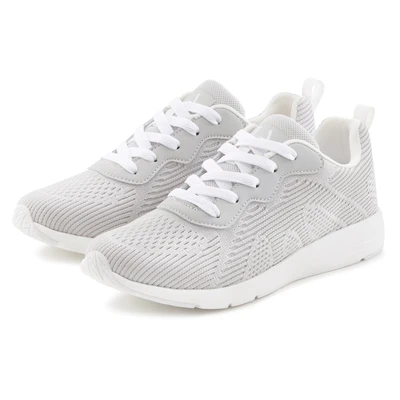 Abbildung von LASCANA Sneaker, mit herausnehmbarer Innensohle, Freizeitschuh, Halbschuh VEGAN