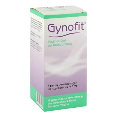 Abbildung von Gynofit Vaginal Gel zur Befeuchtung 6X5 ml