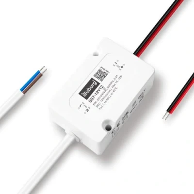 Abbildung von illuburg LED Trafo 12V 12W Wasserdicht IP67 Flackerfrei für Strip Lampe Netzteil Treiber Power Supply
