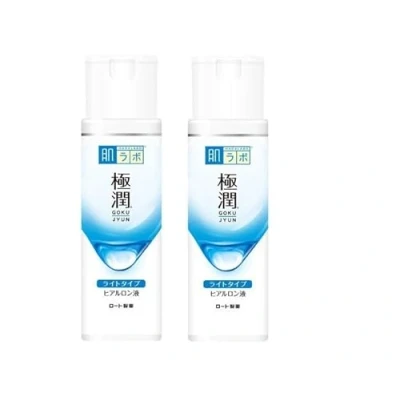 Abbildung von Hadalabo Gokujyun Feuchtigkeitslotion Hyaluronsäure Light Type, 170 ml, hergestellt in Japan