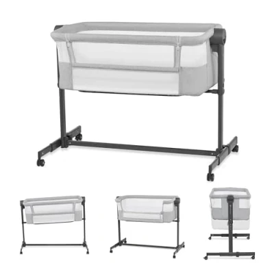 Abbildung von Kinderkraft Neste Up 2 Beistellbett, Light Grey