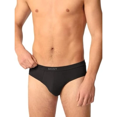 Abbildung von SKINY Herren Cotton Fresh 080980 Slip, Black, XL