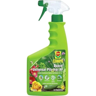 Abbildung von Compo Duaxo Universal Pilz frei AF, Bekämpfung von Pilzkrankheiten an Zierpflanzen, Gemüse und Kräutern, Anwendungsfertig, 750 ml
