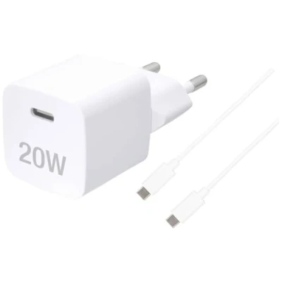 Abbildung von Vivanco TCVVUSBCPD20W USB C® Adapter 20 W Innenbereich Ausgangsstrom (max.) 3 A Buchse Anzahl Ausgänge: 1 x