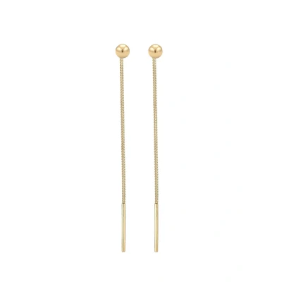 Abbildung von Elli Classic Ohrringe goldcoloured, Damen, Größe: One Size, Gold coloured