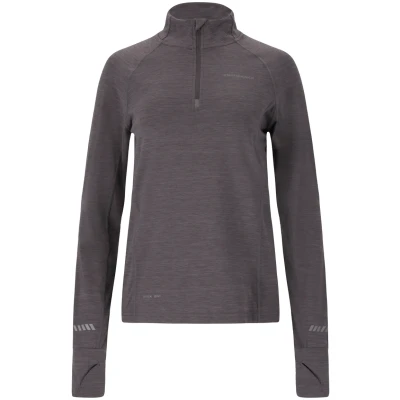 Abbildung von Endurance Funktions Canna V2 Performance Langarmshirt, Damen, Größe: 42, Grijs